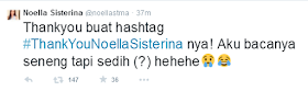 Tweet Noella Sisterina