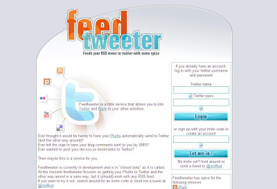 Feed Twitter - Twitter Link Tool Web Application