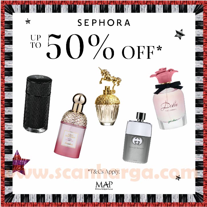 Promo Sephora Holiday Season – Discount up to 50% Off