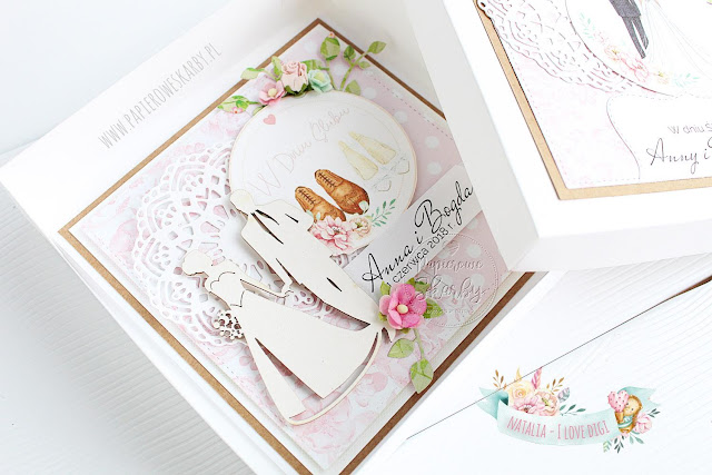 handmade rękodzieło kartka karteczka okolicznościowa gratulacyjna ślubna ślub para młoda dla pary młodej kieszonka na pieniązki cardmaking ilovedigi digi stempel z okazji ślubu pan młody pani młoda dla pary 