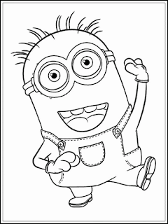 Desenhos do Minions para Colorir