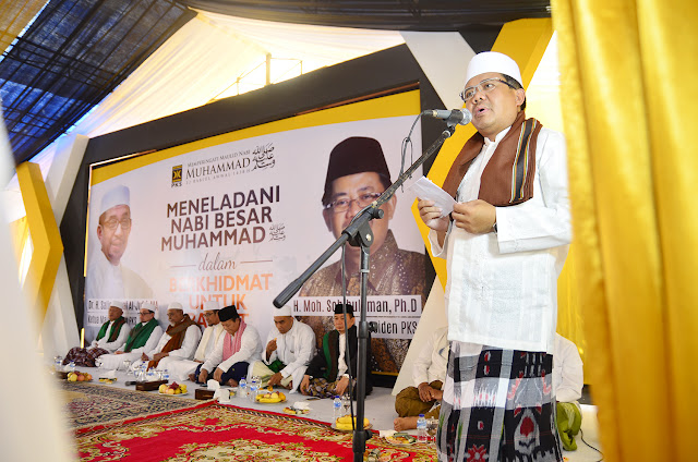 Presiden PKS : Rasulullah SAW Teladan Berkhidmat