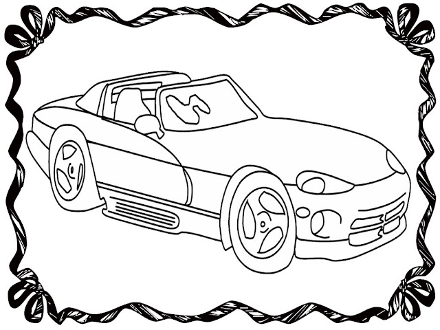 Cool Race Car Coloring Pages