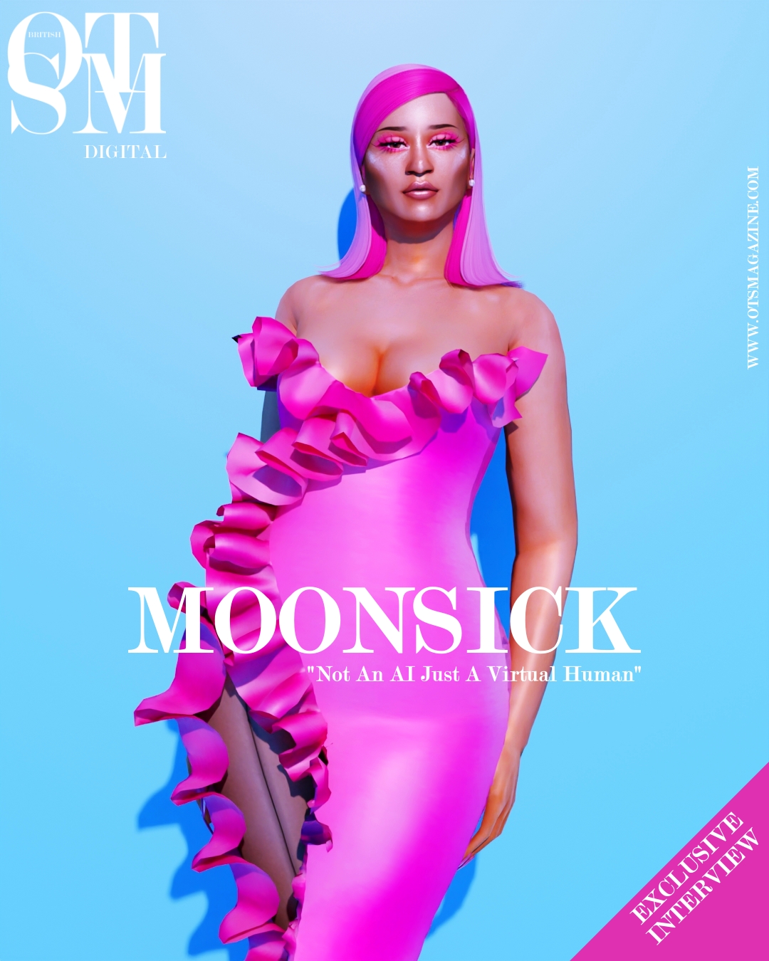 Trans-Virtual Fashion Model 'Moonsick' On Feminism, Inclusivity and Women Empowerment.