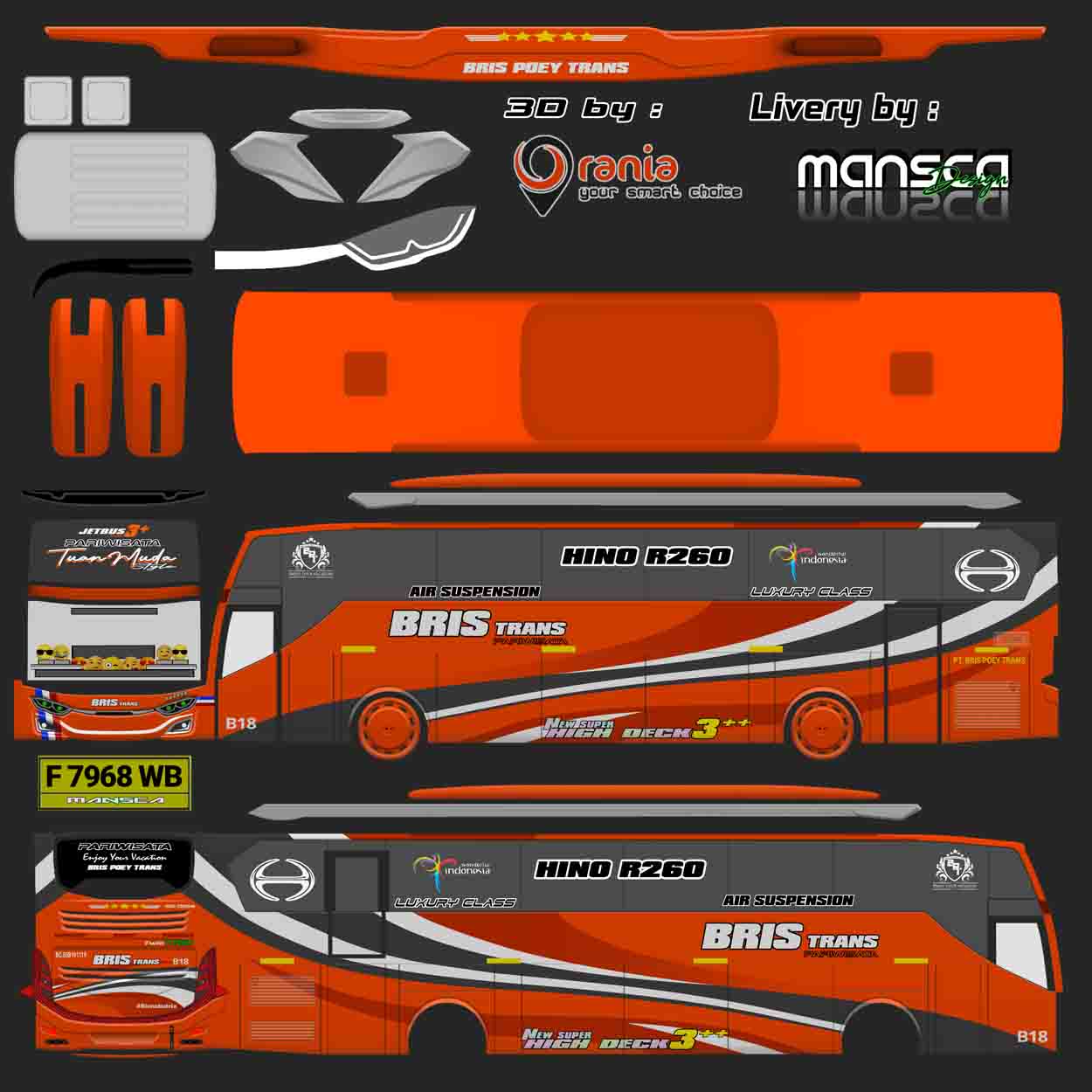 livery bussid tuan muda xhd