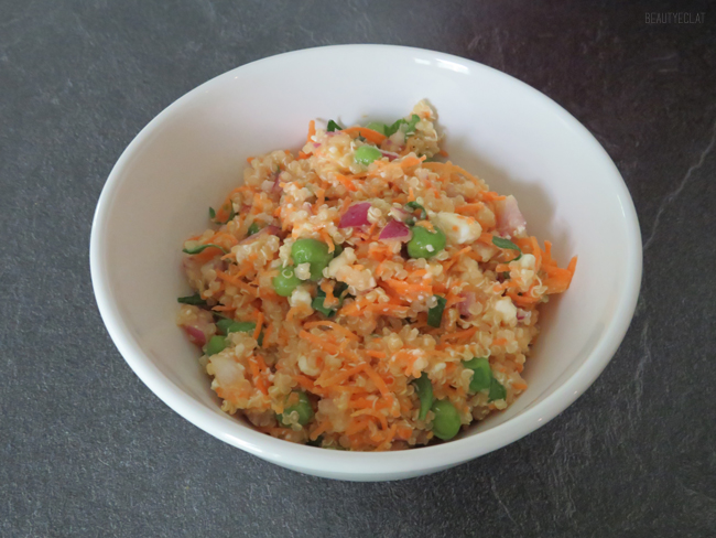 qui toque test quinoa taboule petit pois