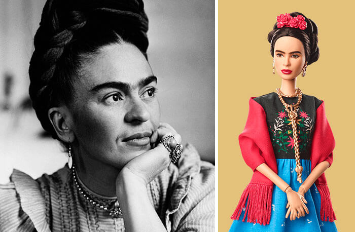 Barbie Introduces 17 New Dolls Based On Inspirational Women Such As Frida Kahlo And Amelia Earhart - Frida Kahlo, Artist