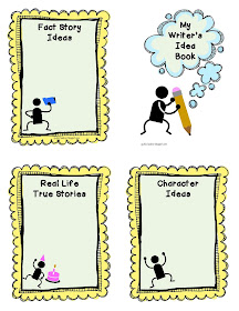 gwhizteacher, writer's idea book, writer's tools