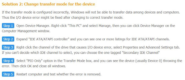 Mengubah mode transfer pada perangkat flashdisk