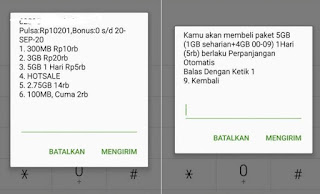 Cara Daftar Paket Internet TRI 5GB 5000