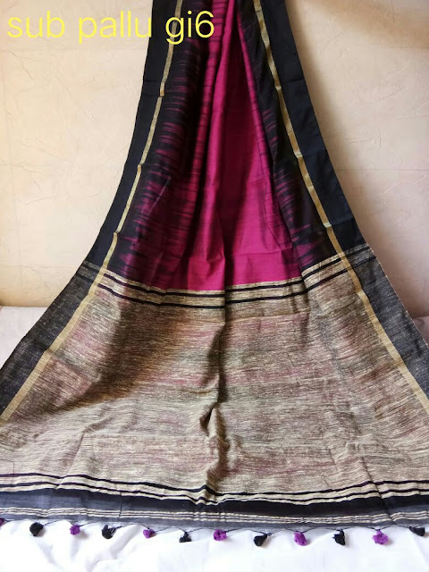  Ikkat Handloom Sarees