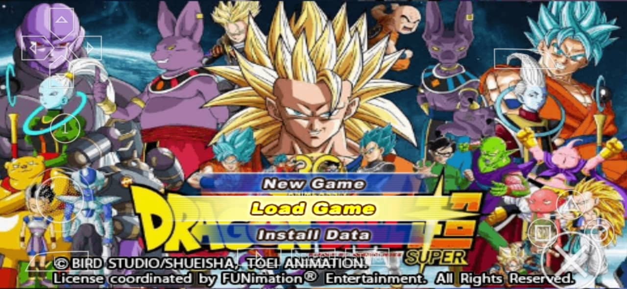 Dragon Ball Super PPSSPP ISO Download