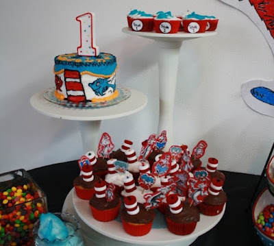 Seuss Birthday Cakes on Party Cakes  Dr  Seuss Cake