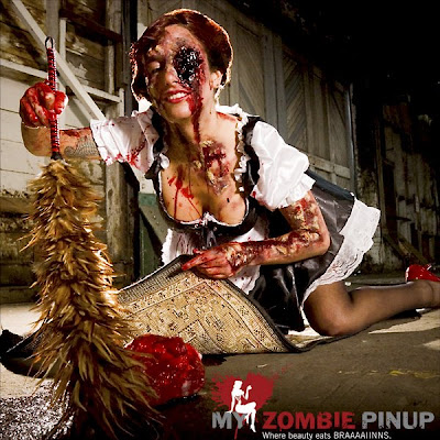 Zombie Pin Up