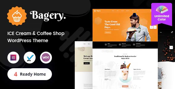 Best Ice Cream Shop WordPress Theme