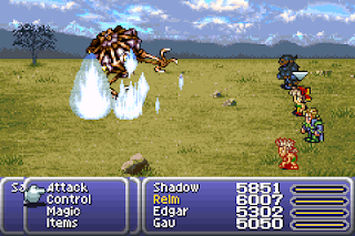 Gau uses a Rage in Final Fantasy VI.