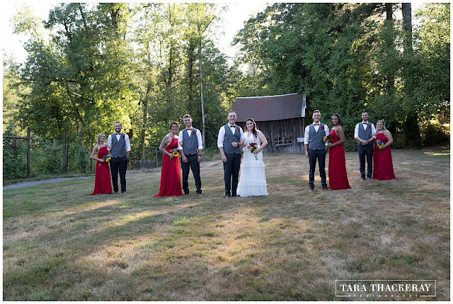 Red Bridesmaid dresses