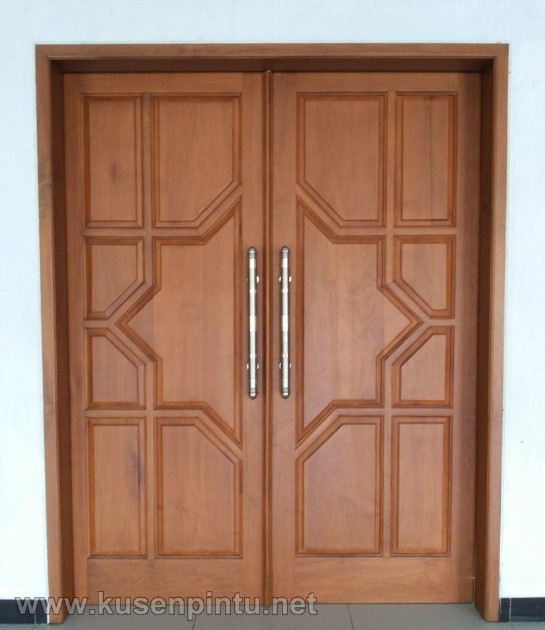 43 Model  Pintu  Kupu  Tarung  Kayu  Jati  Klasik yang Modern 