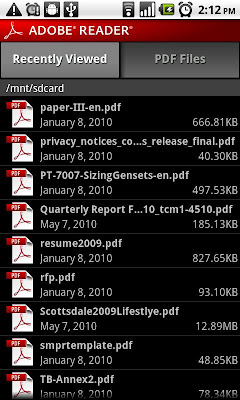 Adobe Reader v10.0.0 Android APK Full Version