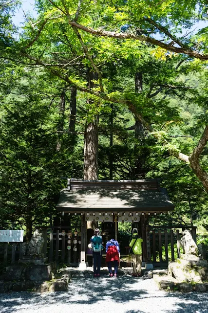 穂高神社奥宮～上高地（長野）