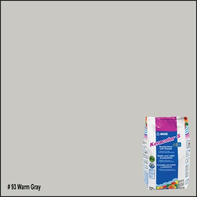 warm grey sanded grout