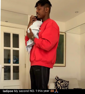 Mavin Rapper Ladipoe Welcomes First Child