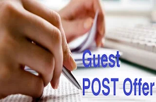 Guest Post Offer for authors