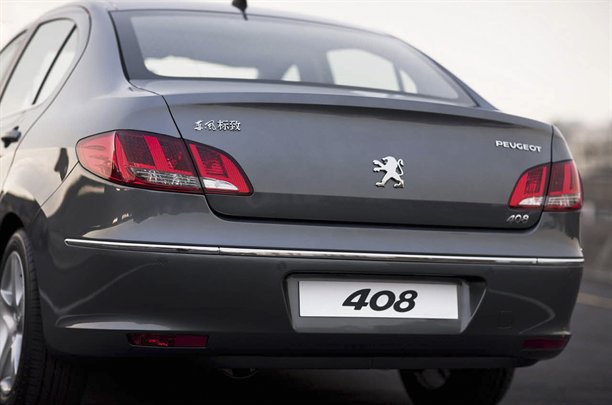 2010 Peugeot 408 - rear view