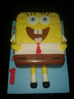 TARTA FONDANT BOB ESPONJA