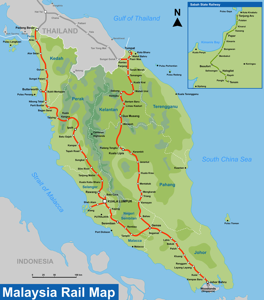 Lawatan Dengan Keretapi Tanah Melayu (KTM) MyRokan