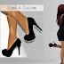 High Heels || Female Shoes || Fashion || Black Shoe || The Sims 4