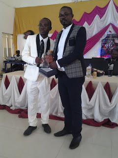 Tunde Eso Got PALEC Award At University of Abuja