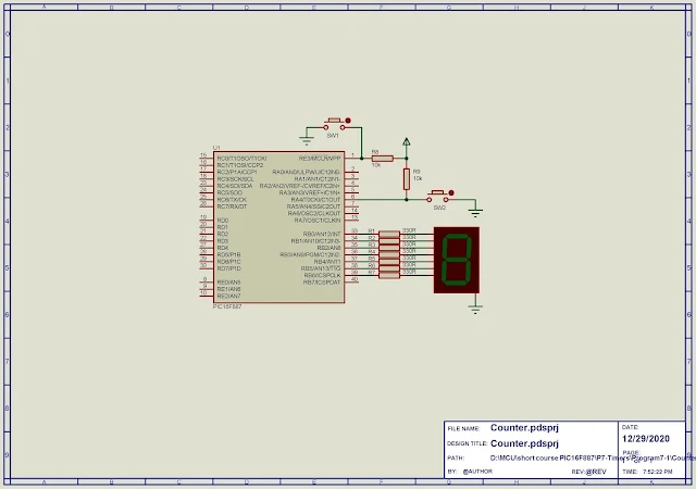 PIC16F887 Timer0 Works in Counter Mode MikroC