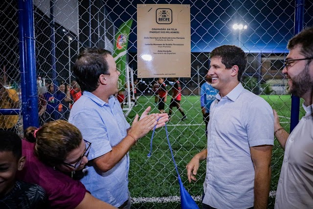  Prefeitura do Recife entrega Campo dos Milagres totalmente requalificado