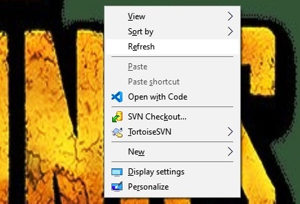 What is the Refresh Menu Function in Windows Actually.