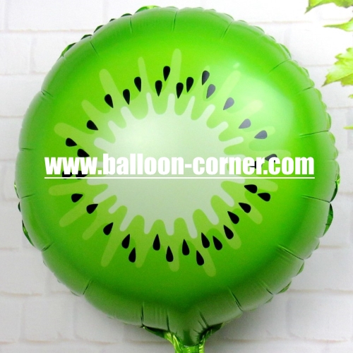 Balon Foil Potongan Buah Kiwi