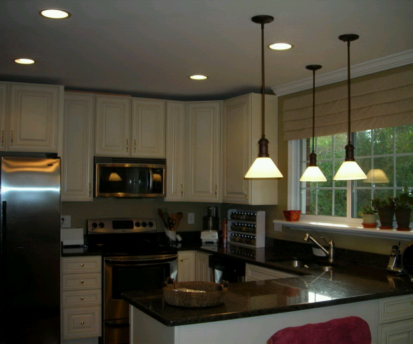 New home designs latest.: Modern home kitchen cabinet 