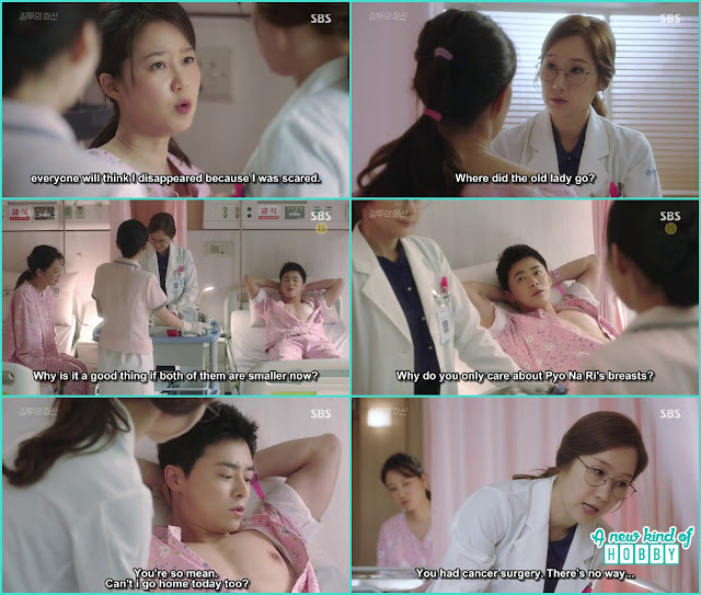  what ever question hwa shin ask the doctor she reply his question to na ri - Jealousy Incarnate - Episode 6 Review