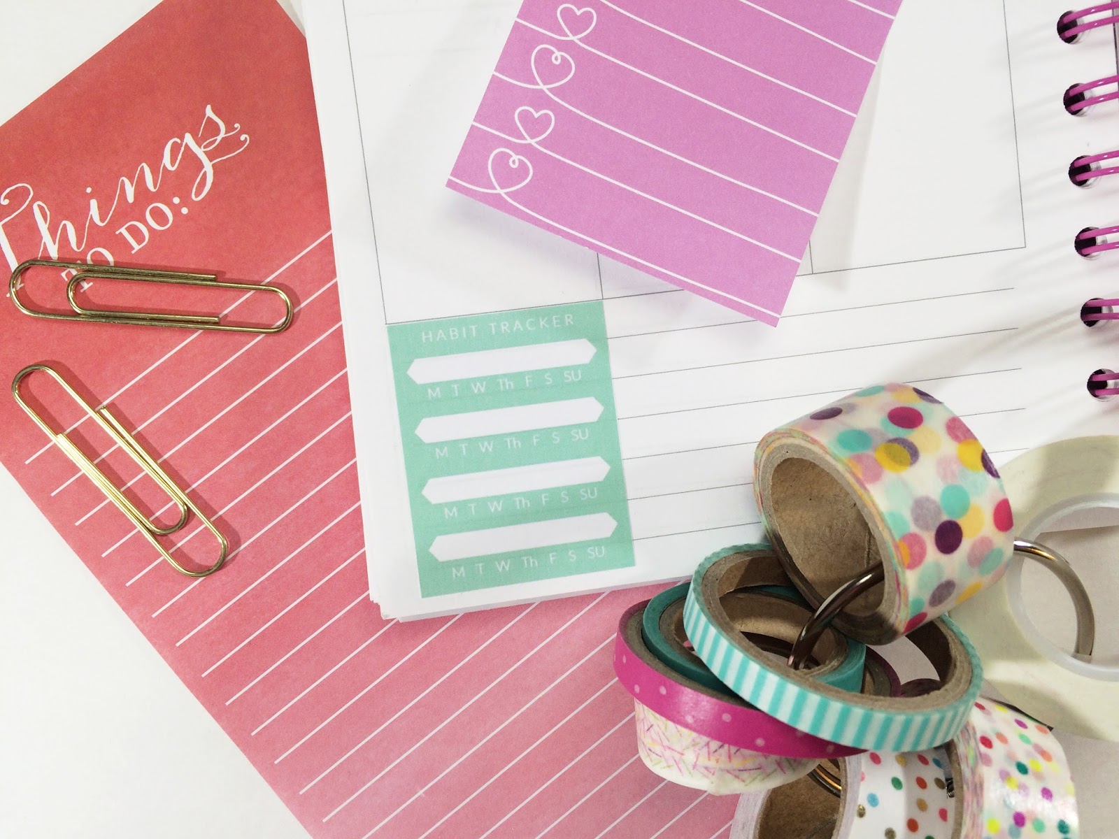five sixteenths blog make it monday diy habit tracker sticker using picmonkey