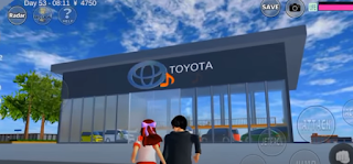 ID Sorum Mobil Toyota Di Sakura School Simulator