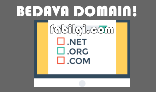 Bedava Com, Net Domain Alma Yöntemi Ücretsiz Alan Adı Veren Site!