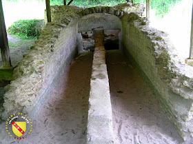 Le bassin de réception de l'aqueduc de Gorze à Jouy-aux-Arches