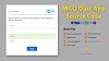 MCQ Quiz App Using HTML, CSS and JavaScript (Free Source Code)