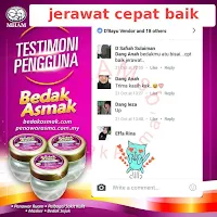 Testimoni Bedak Asma 1- Jerawat