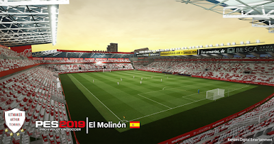 PES 2019 Stadium El Molinón by Arthur Torres