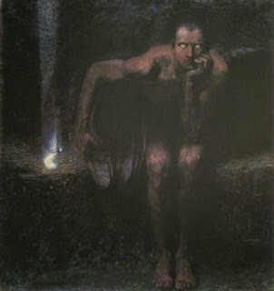 Image Lucifer le mélancolique Franz Von Stuck