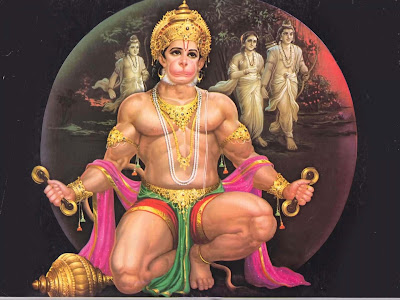 hanuman-with-ram-laxman-maiya-sita-in-jungle