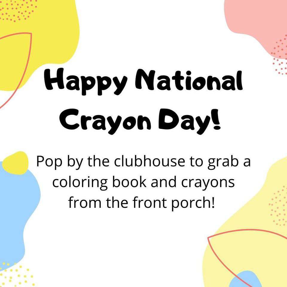 National Crayon Day Wishes Beautiful Image
