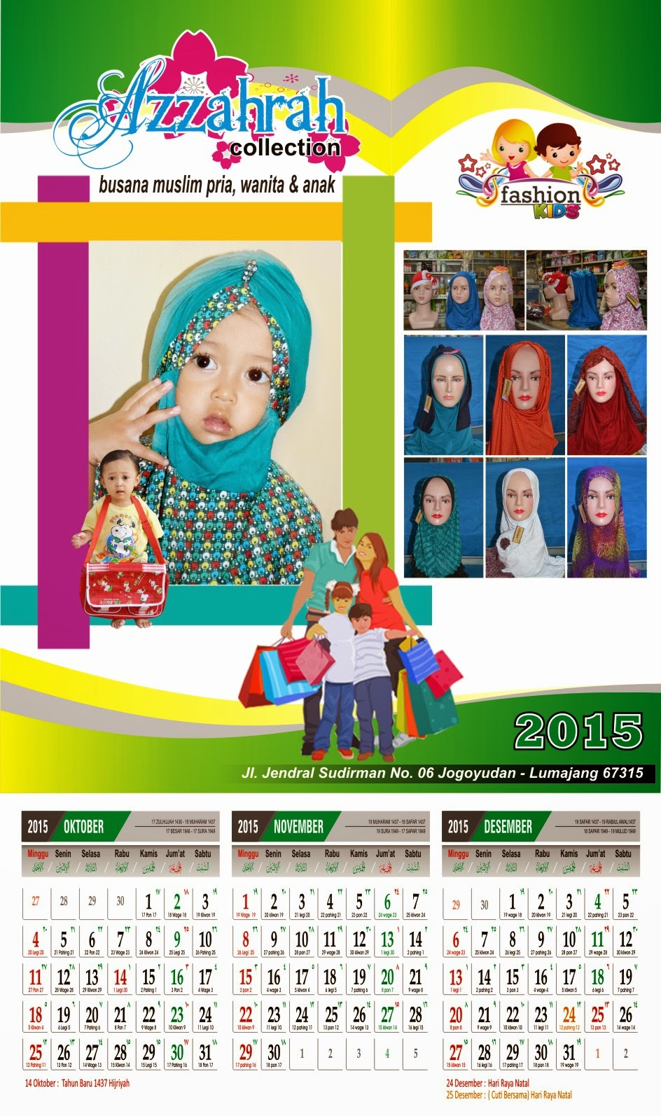 Contoh Desain Kalender