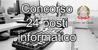 Concorso per 24 posti di informatico